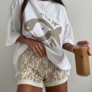 NWT Maurie + Eve Live Wire Knit Short